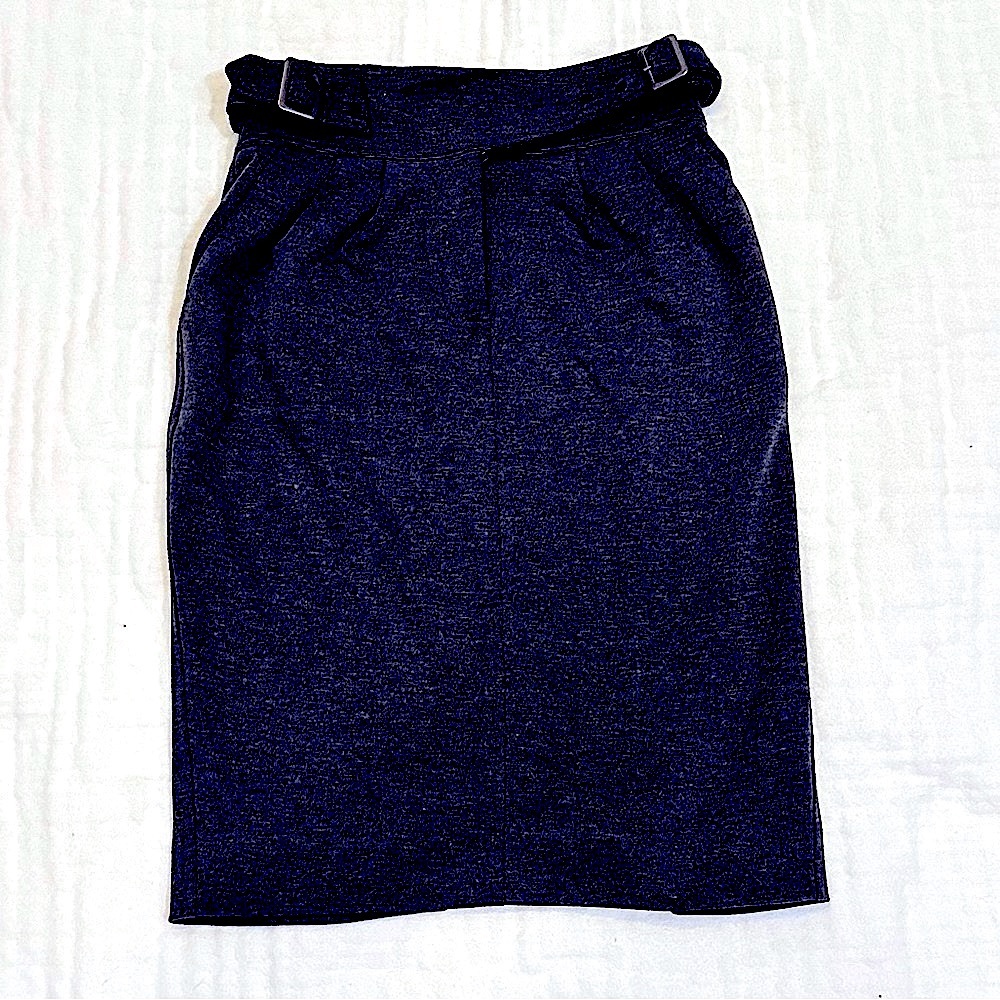 Maeve Charcoal Pencil Skirt